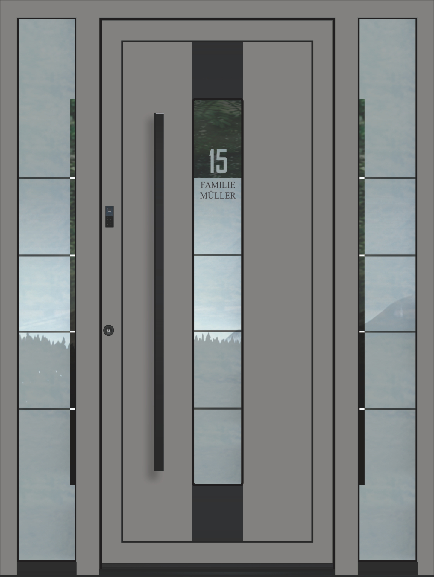 INOTHERM SELECT Serie Glasfront modern