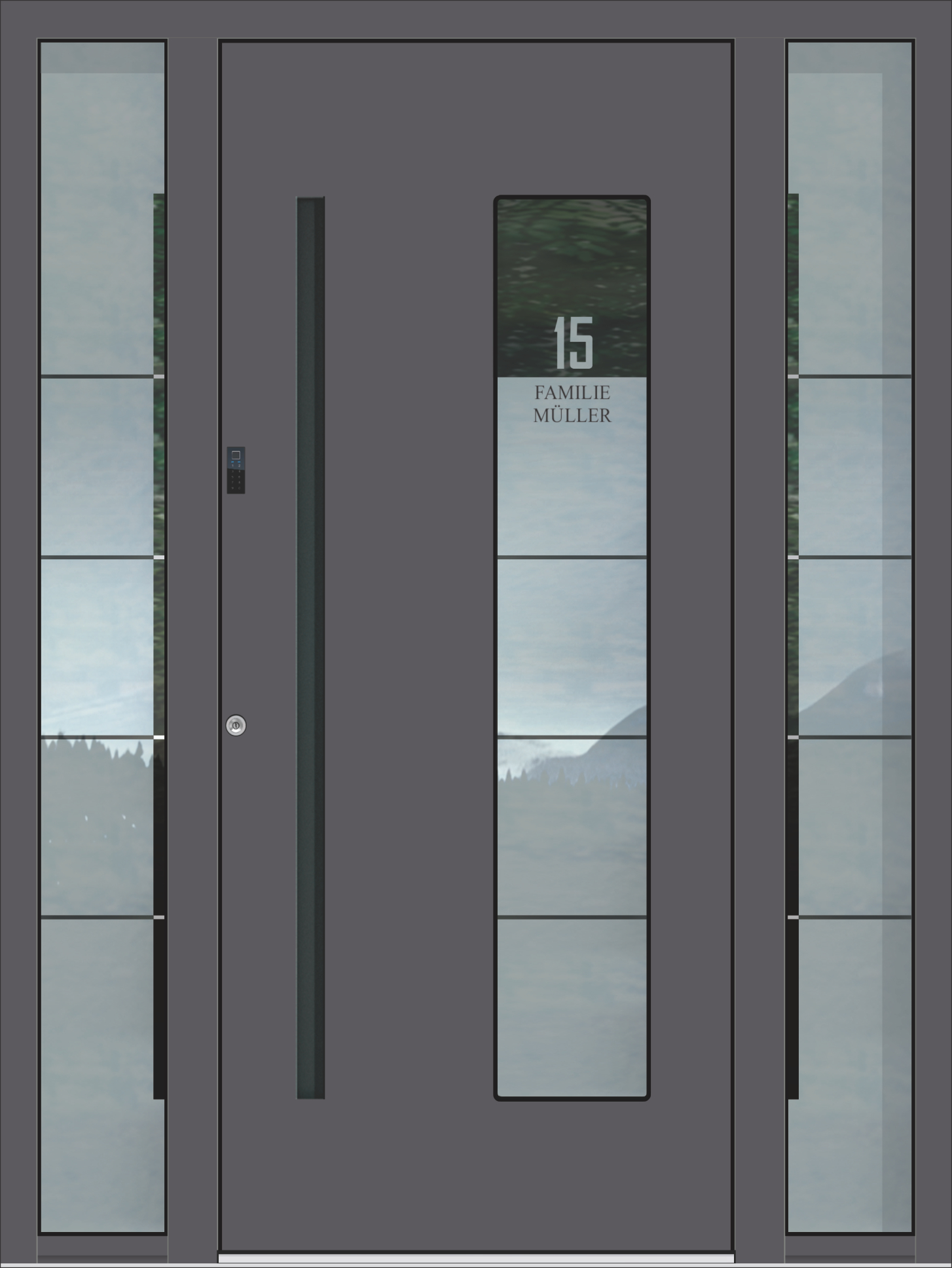 INOTHERM ART Serie Sondermodell Designtür